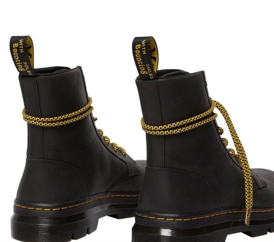 μαύρες χτένες Wyoming μαύρες μπότες Wyoming μπότες Dr.martens