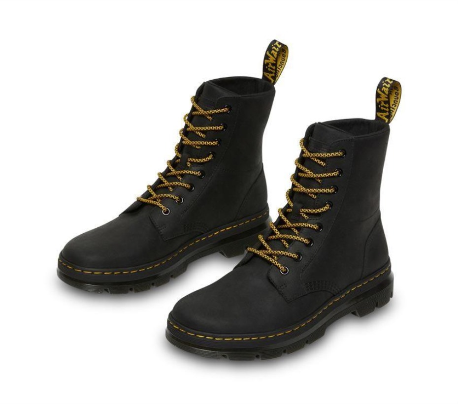 μαύρες χτένες Wyoming μαύρες μπότες Wyoming μπότες Dr.martens