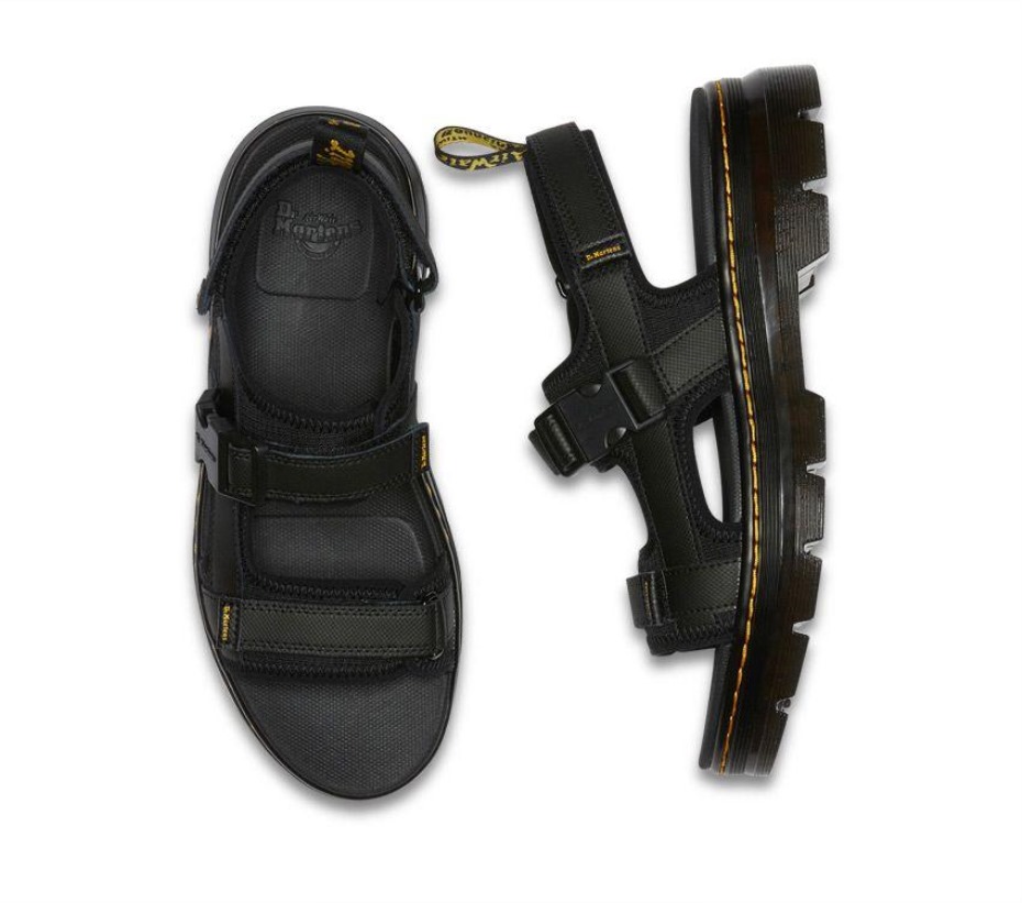 πέδιλο Forster Dr Martens Greece μαύρο στοιχείο