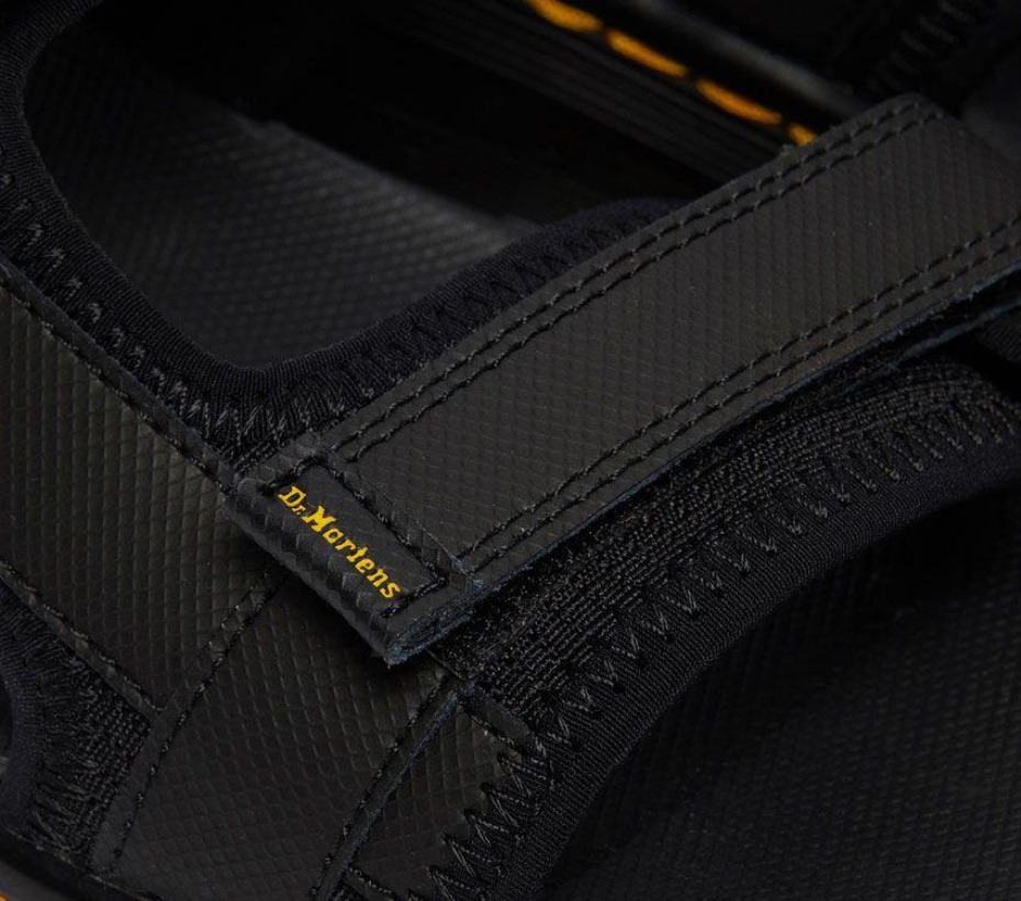 πέδιλο Forster Dr Martens Greece μαύρο στοιχείο