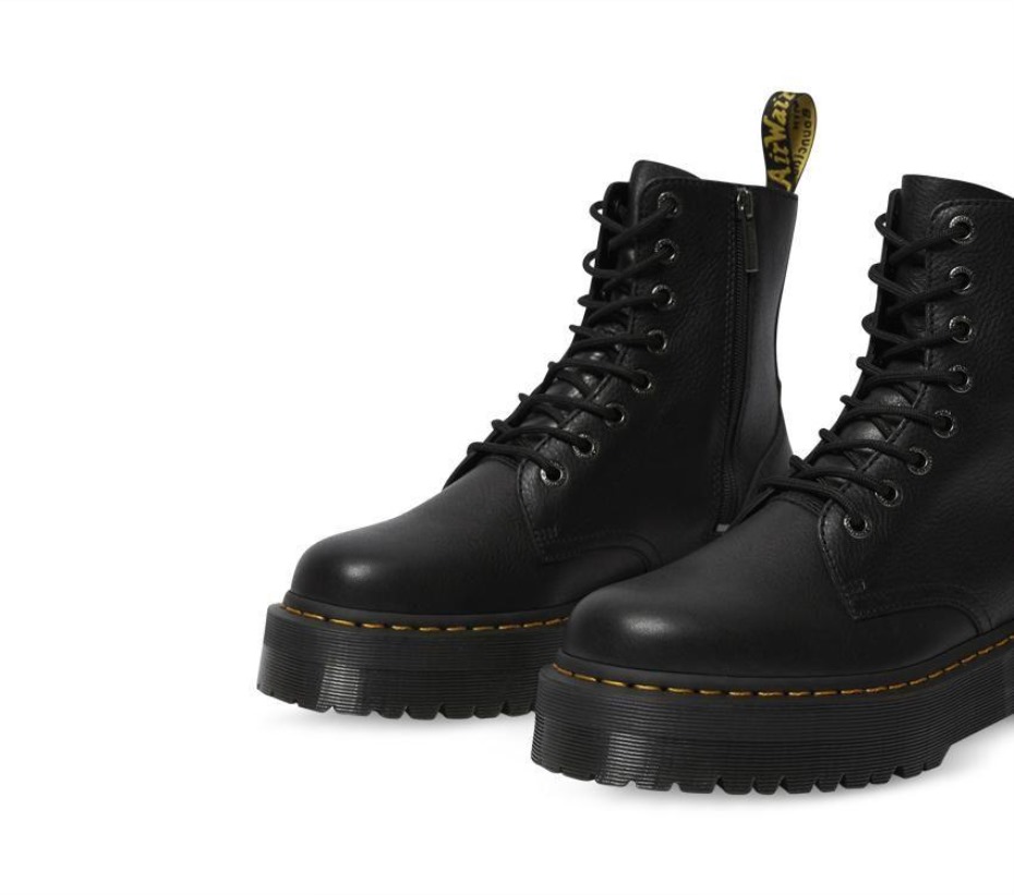Dr Martens Greece Jadon Pisa Leather Black Pisa