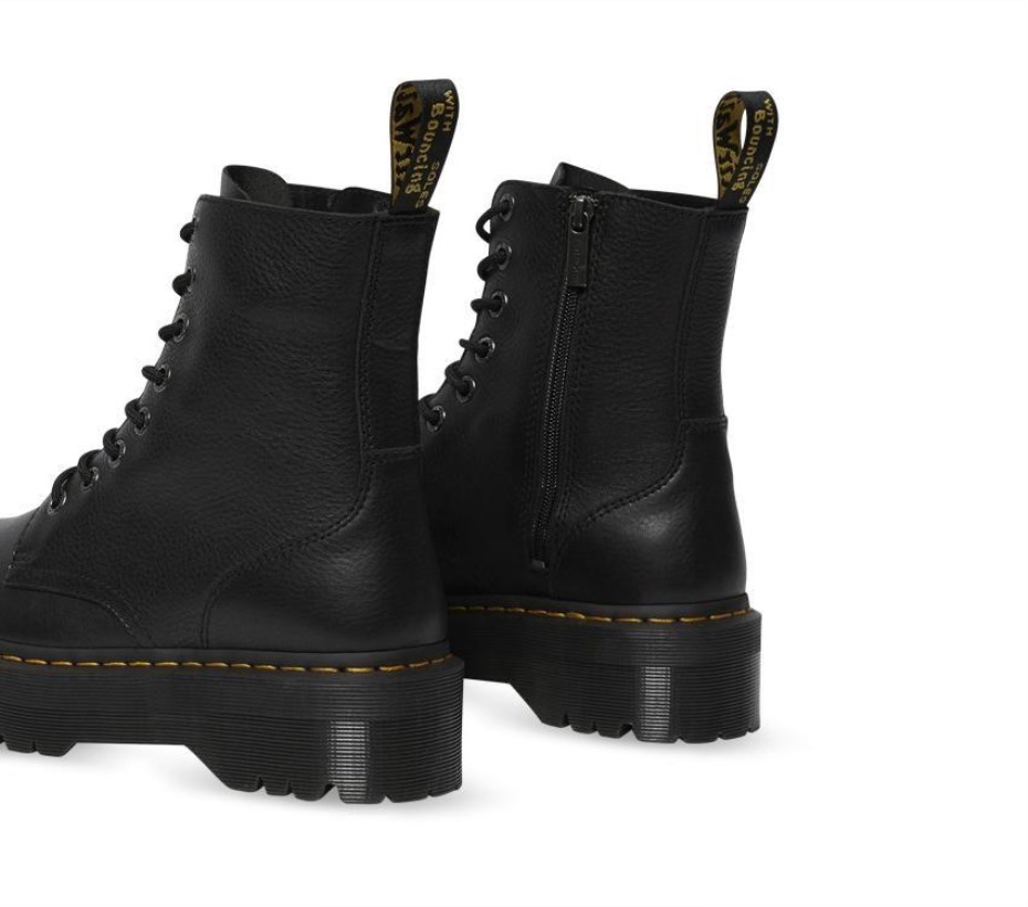 Dr Martens Greece Jadon Pisa Leather Black Pisa