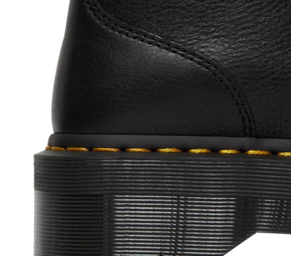 Dr Martens Greece Jadon Pisa Leather Black Pisa