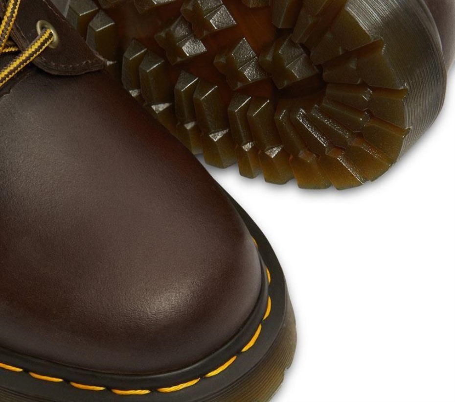 μπότες Dr.martens 1460 Bex τρελό άλογο σκούρο καφέ τρελό άλογο