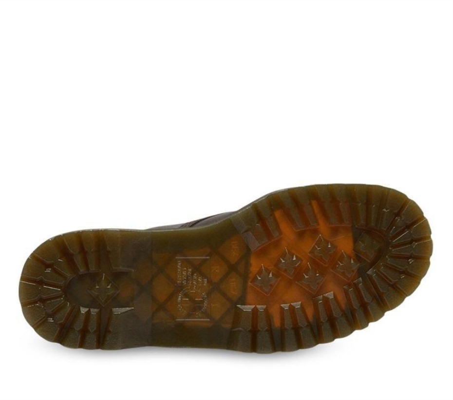 μπότες Dr.martens 1460 Bex τρελό άλογο σκούρο καφέ τρελό άλογο