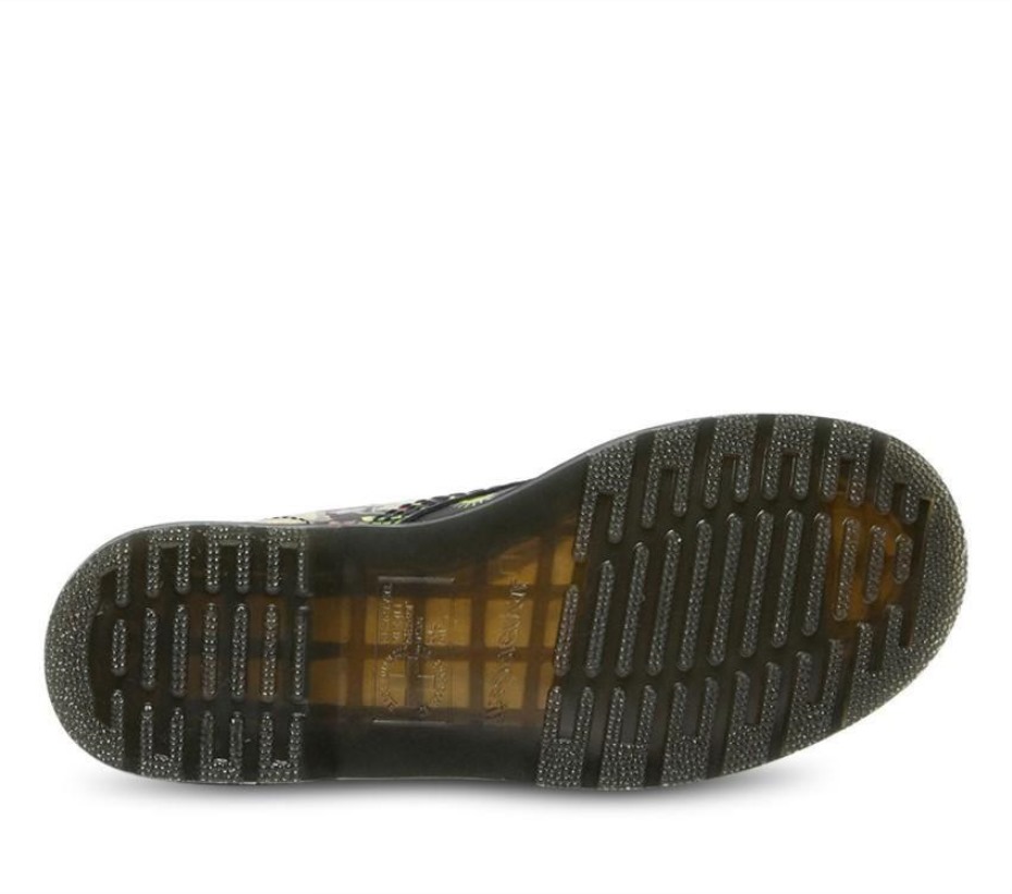 μπότες Dr.martens 1460 Floral Bloom Bloom (μαύρη βάση)