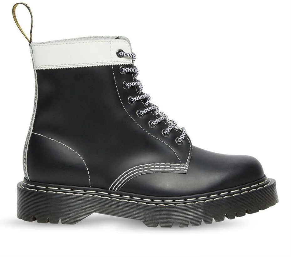 ασπρόμαυρες μπότες Dr.martens 1460 Pascal Bex Ds