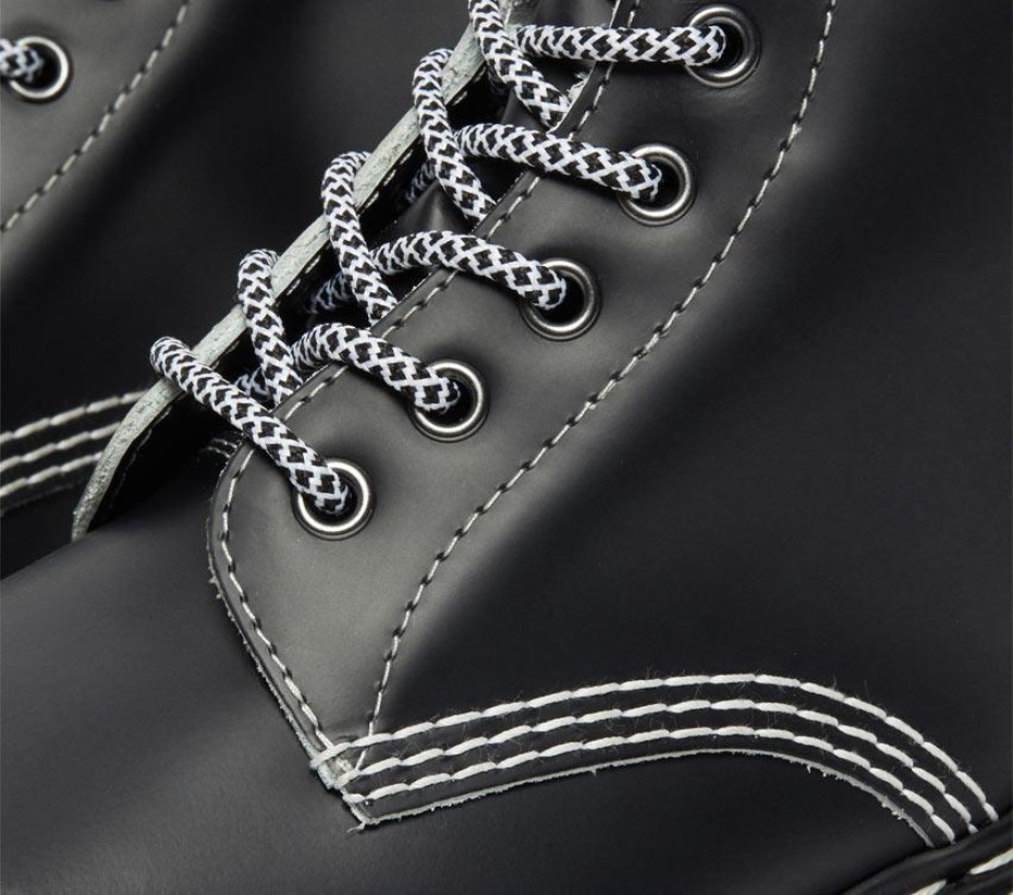 ασπρόμαυρες μπότες Dr.martens 1460 Pascal Bex Ds