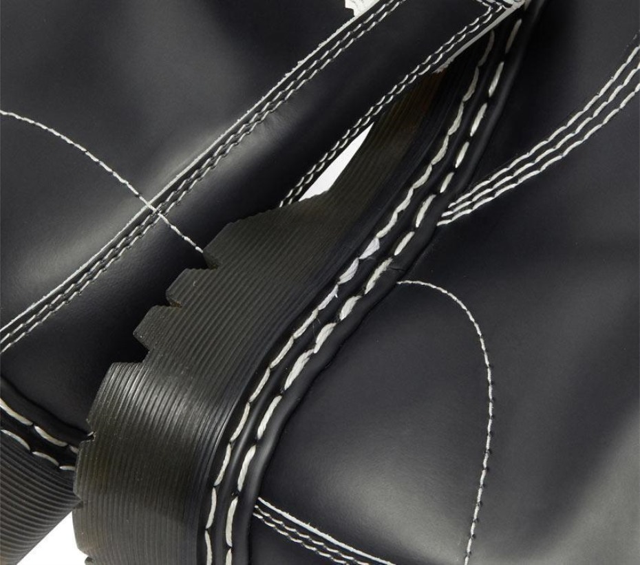 ασπρόμαυρες μπότες Dr.martens 1460 Pascal Bex Ds