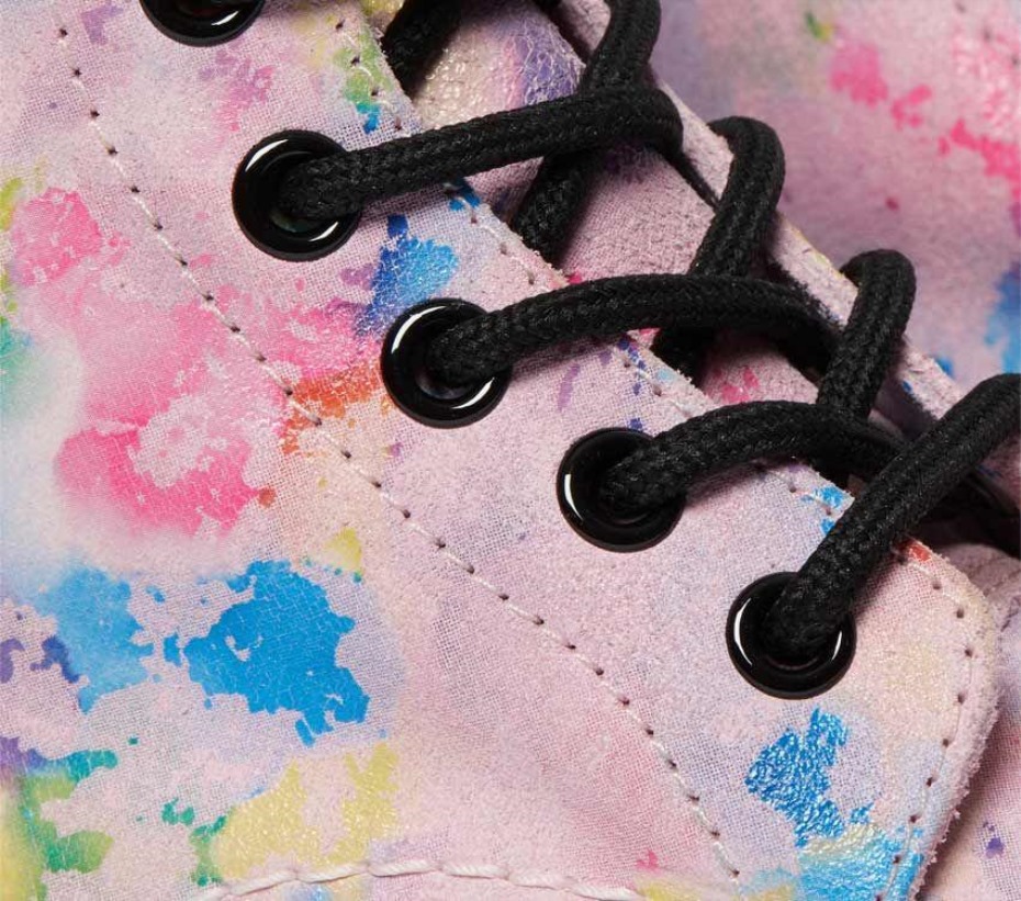 μποτάκια Dr.martens ροζ μποτάκι κομφετί 1460 Pascal