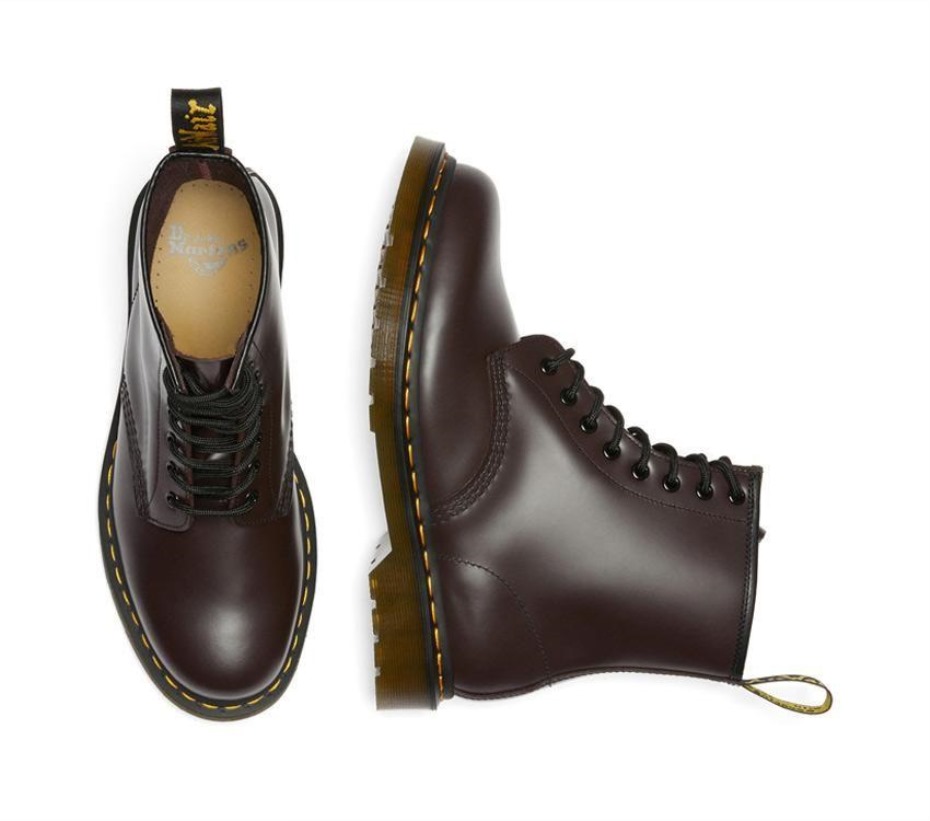 μπότες Dr.martens παλιά Oxblood 1460 λεία