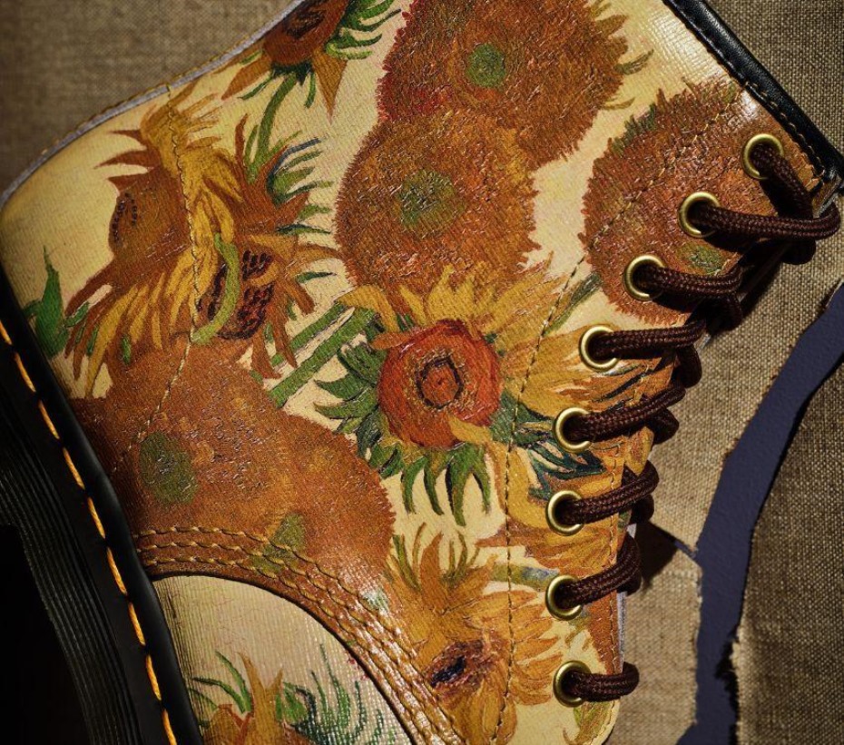 μπότες Dr.martens ηλιοτρόπια 1460 ηλιοτρόπια