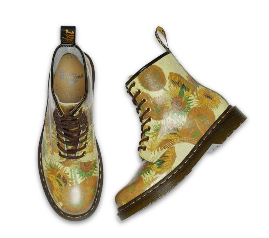 μπότες Dr.martens ηλιοτρόπια 1460 ηλιοτρόπια