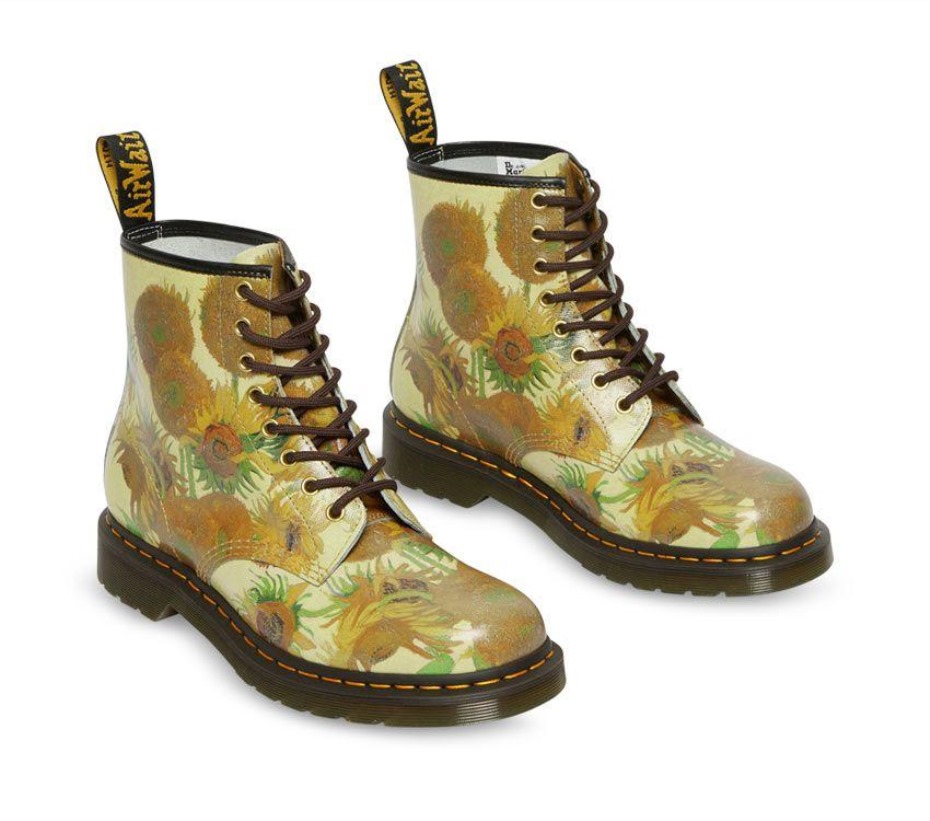 μπότες Dr.martens ηλιοτρόπια 1460 ηλιοτρόπια