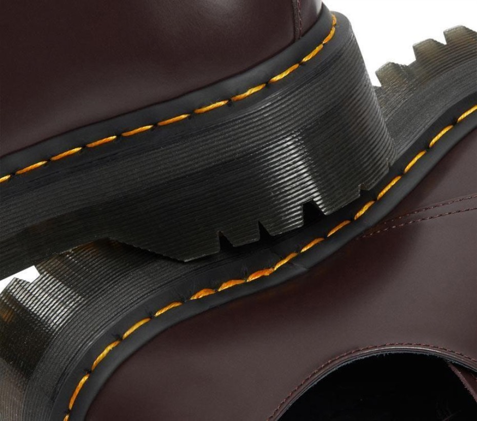 1461 Quad γυαλισμένο λεία παλιά Oxblood Dr Martens Greece