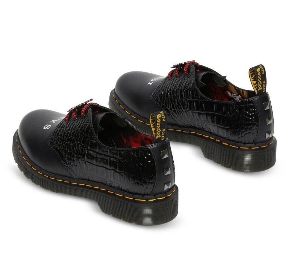 Dr Martens Greece 1461 The Lost Boys Black