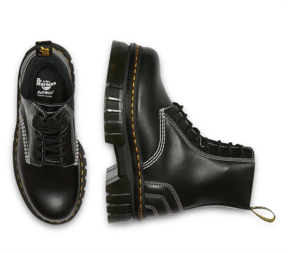 μποτάκια Dr.martens Audrick Boot μαύρη νάπα Lux