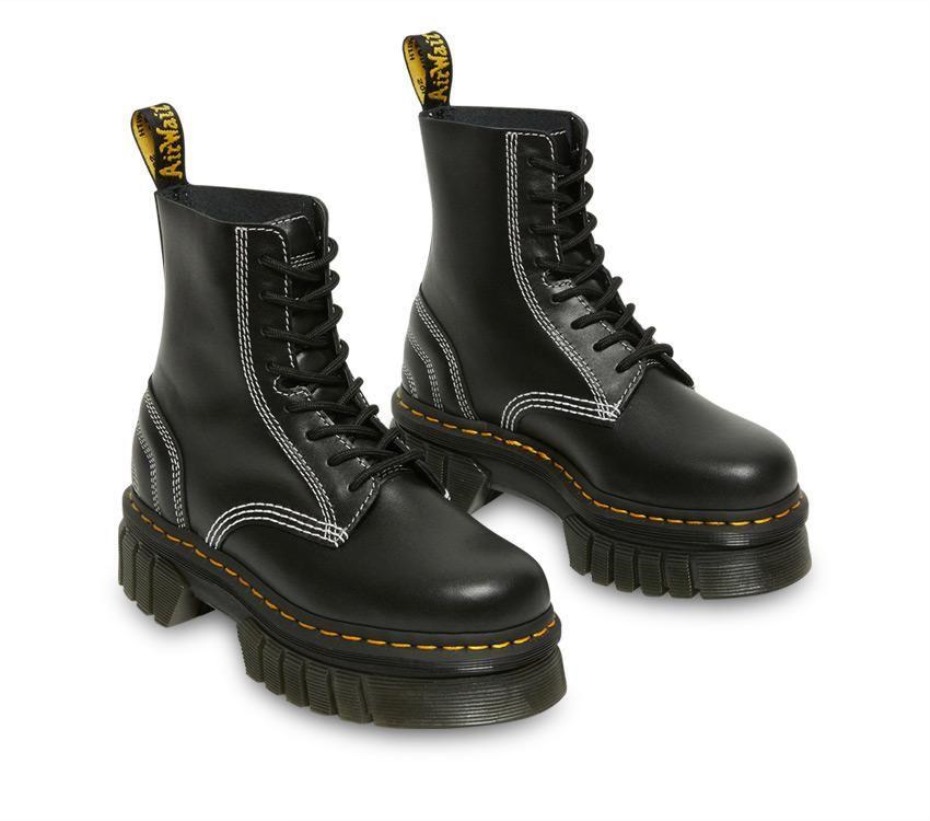 μποτάκια Dr.martens Audrick Boot μαύρη νάπα Lux