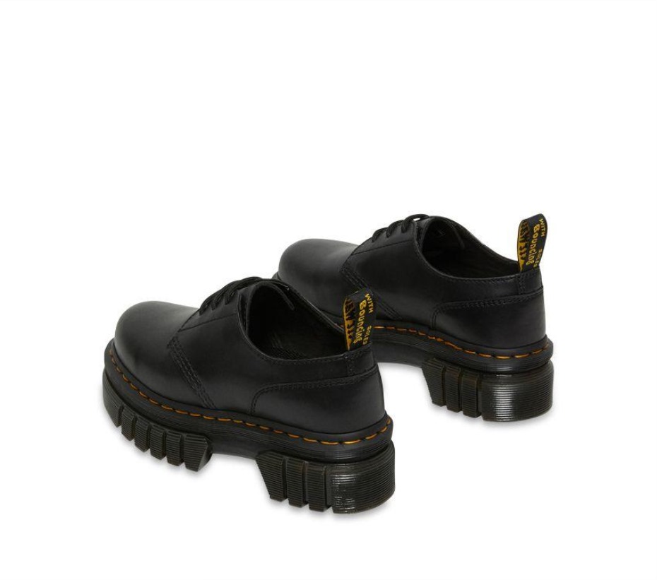 Audrick Shoe Dr Martens Greece Black Nappa Lux