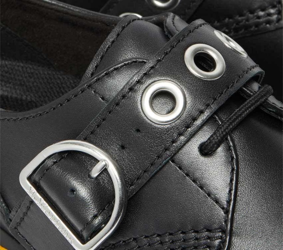 μαύρες μπότες Hardware πλατφόρμας Audrick Dr.martens