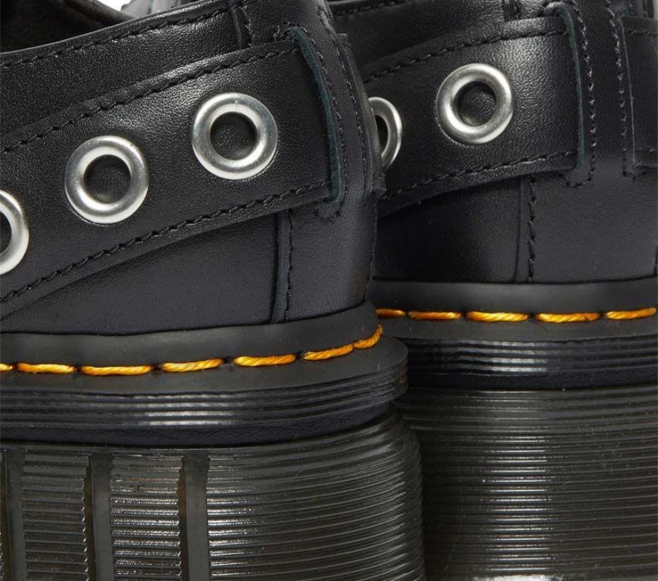 μαύρες μπότες Hardware πλατφόρμας Audrick Dr.martens