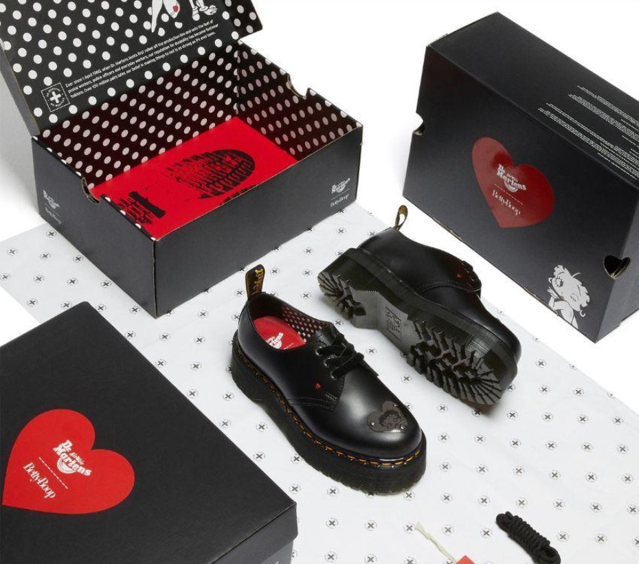 μαύρο Betty Boop 1461 Quad Dr Martens ελλάδα