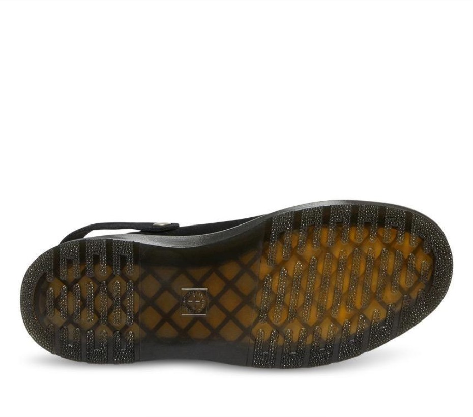 Dr Martens Greece Black Carlson Suede Mule