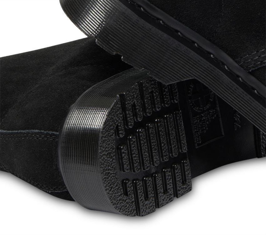 Μποτάκια 101 Mono E.h Suede μαύρα E.h Suede Dr.martens