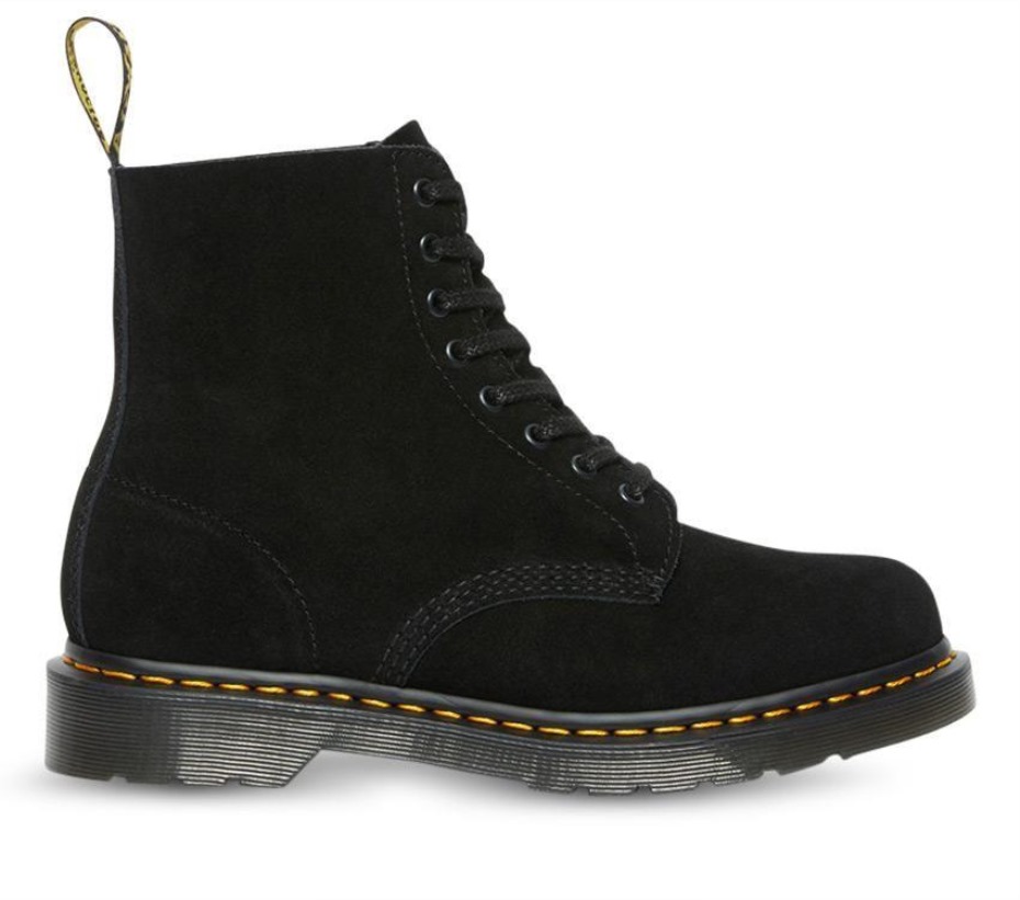 μπότες Dr.martens μαύρες E.h Suede 1460 Pascal Eh Suede μπότες