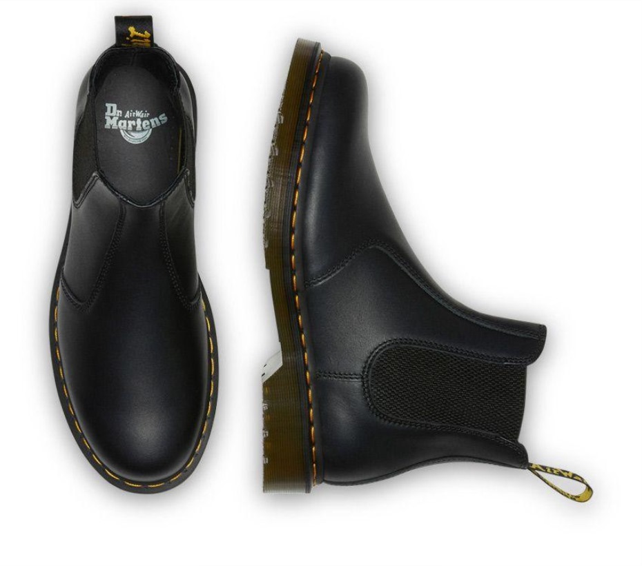 μποτάκια Dr.martens 2976 Nappa Chelsea μποτάκι μαύρη νάπα