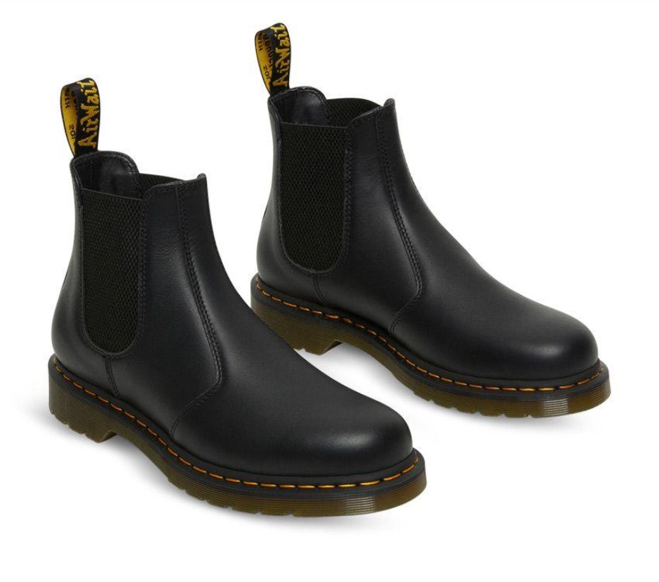 μποτάκια Dr.martens 2976 Nappa Chelsea μποτάκι μαύρη νάπα