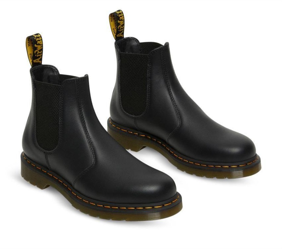 μποτάκια Dr.martens 2976 Nappa Chelsea μποτάκι μαύρη νάπα
