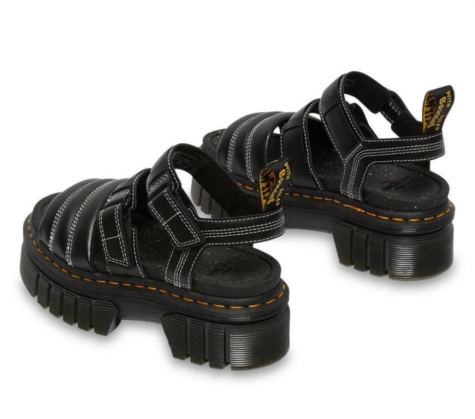 Dr Martens Greece Black Nappa Lux Ricki Nappa Lux
