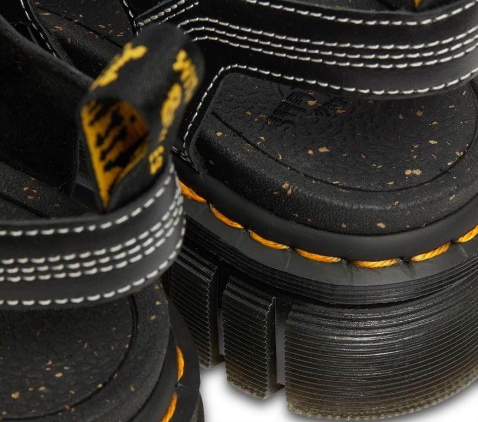 Dr Martens Greece Black Nappa Lux Ricki Nappa Lux