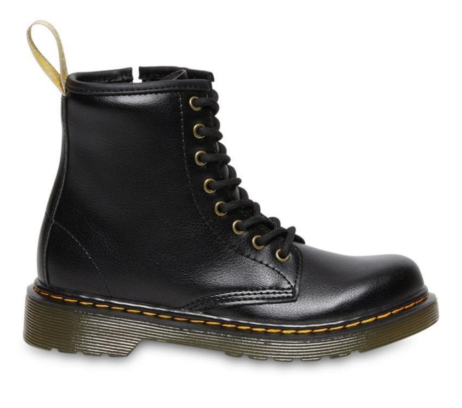 μποτάκια Dr.martens μαύρα Newbury Tumble Juniors 1460 Vegan