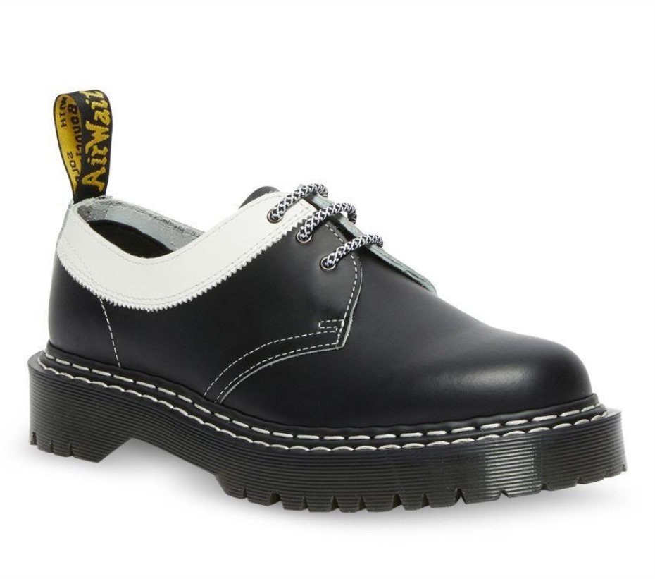 Dr Martens Greece 1461 Bex Ds μαύρο-άσπρο
