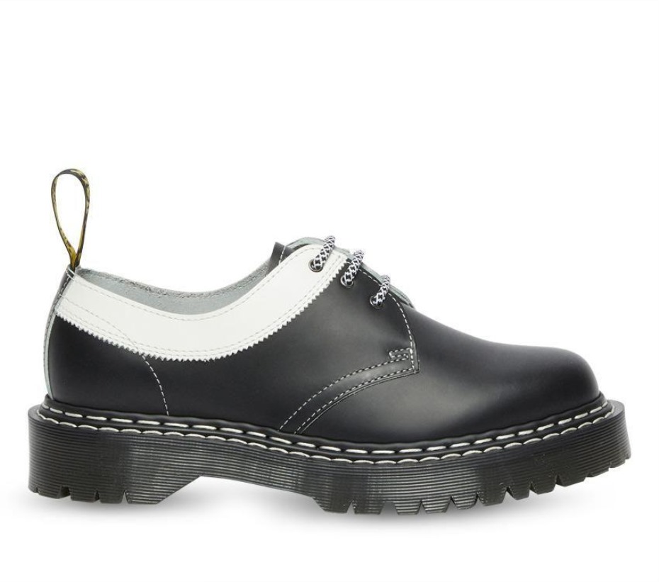 Dr Martens Greece 1461 Bex Ds μαύρο-άσπρο