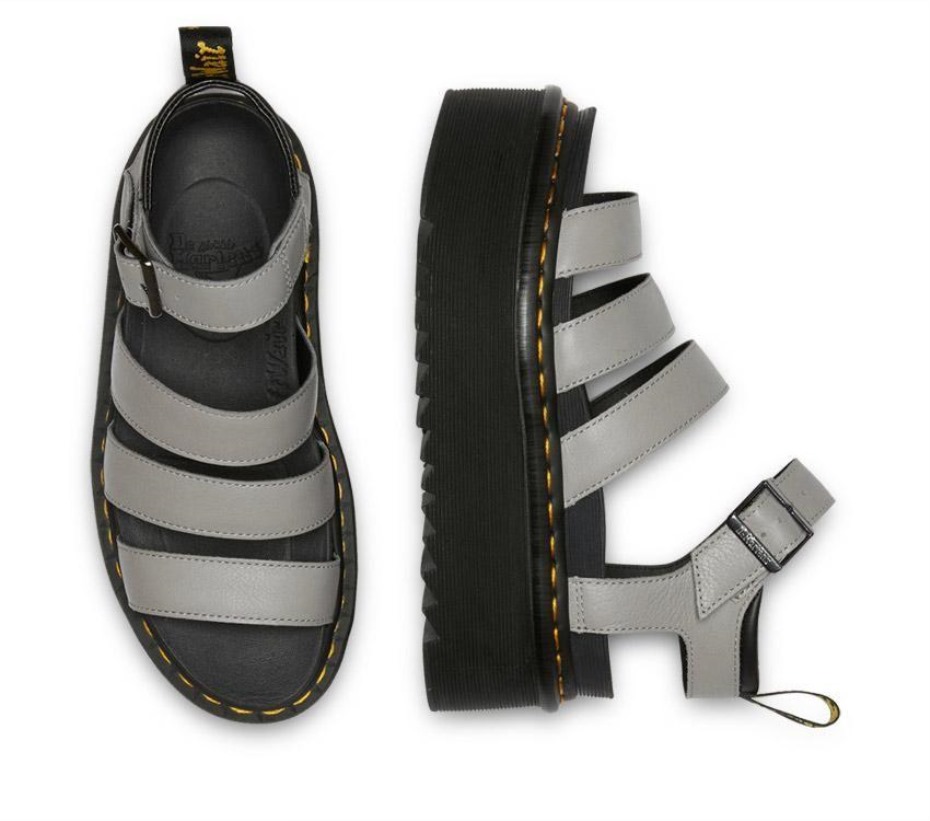 Dr Martens Greece Zinc Grey Pisa Blaire Quad Pisa