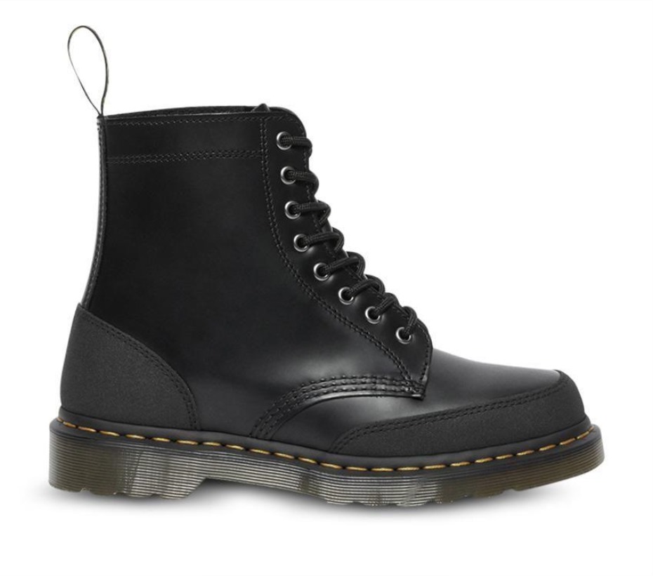 μαύρες μπότες Dr.martens 1460 μπότα Guard Panel