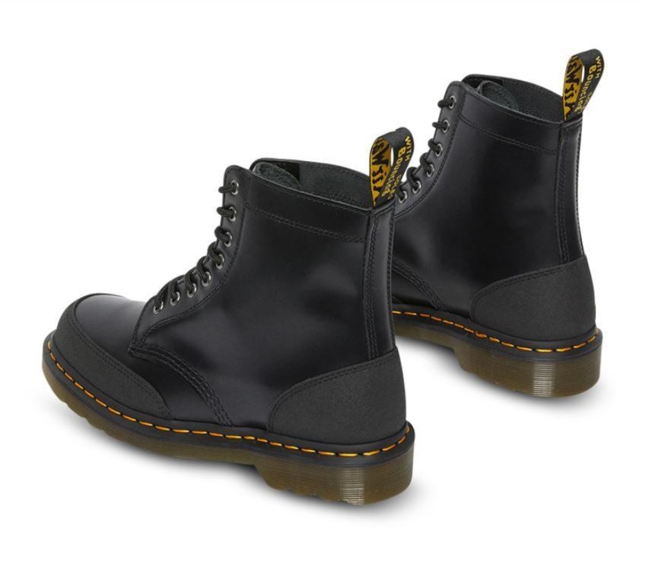 μαύρες μπότες Dr.martens 1460 μπότα Guard Panel
