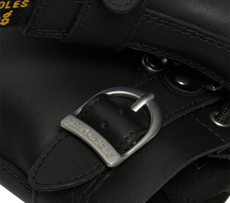 μποτάκια Dr.martens μαύρη αλυσίδα 1460 Pascal