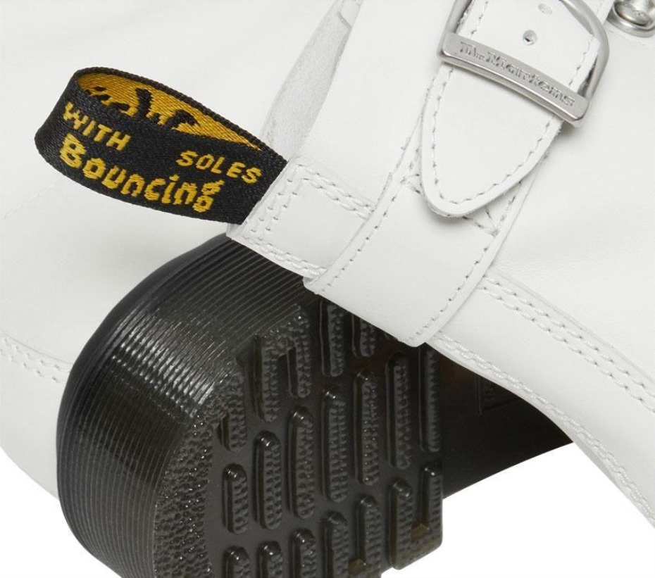 μποτάκια Dr.martens λευκή αλυσίδα 1460 Pascal