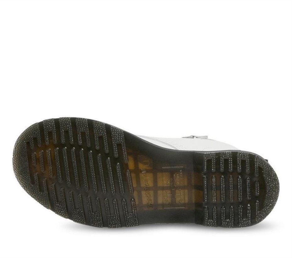 μποτάκια Dr.martens λευκή αλυσίδα 1460 Pascal