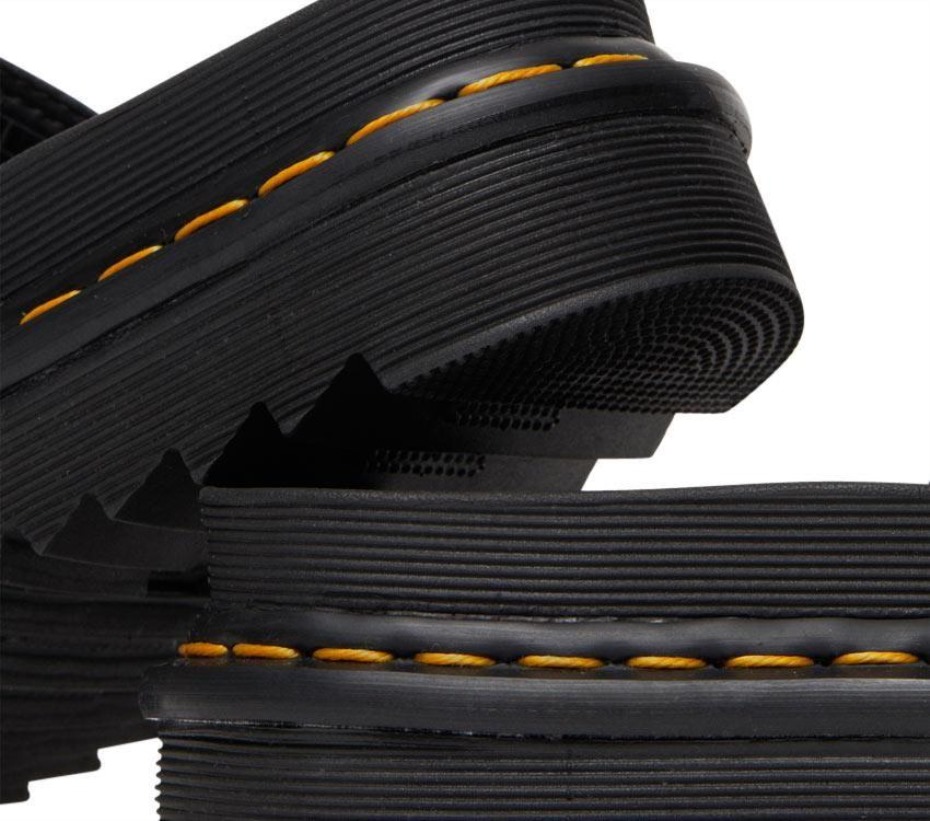 Dr Martens Greece Blaire Floral Slide Black Hydro