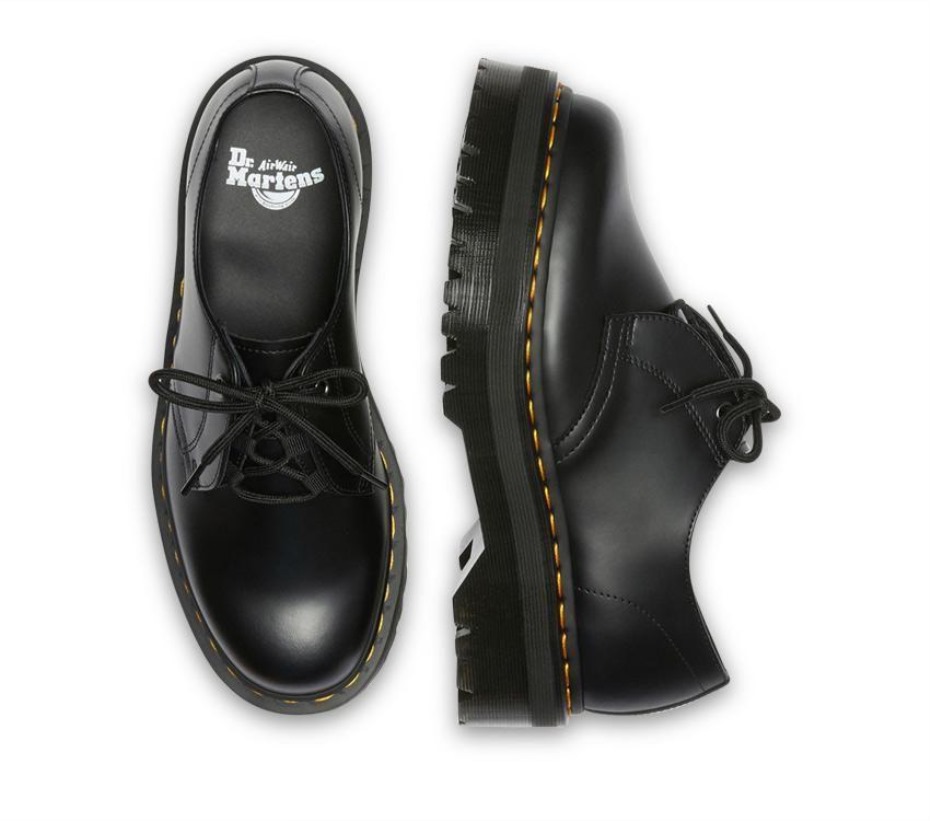 Dr Martens Greece Black Smooth Jarrick Lo Smooth