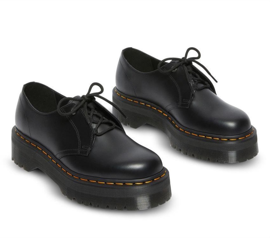 Dr Martens Greece Black Smooth Jarrick Lo Smooth