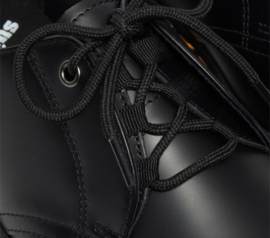 Dr Martens Greece Black Smooth Jarrick Lo Smooth