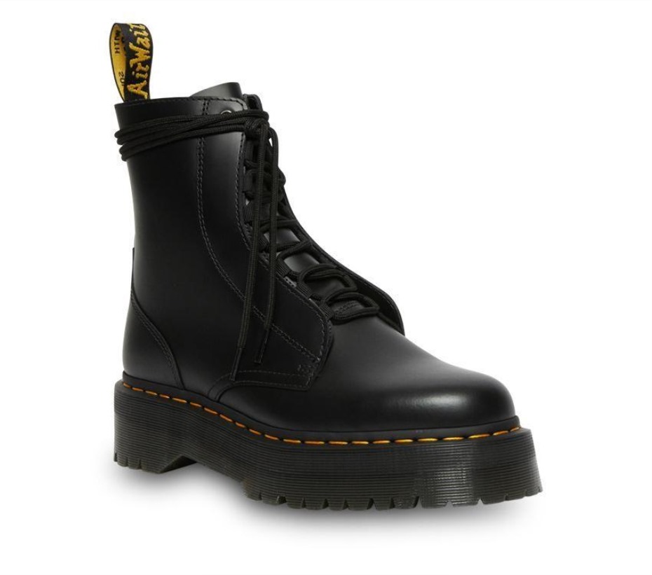 μπότες Jarrick λείες μαύρες λείες Dr.martens