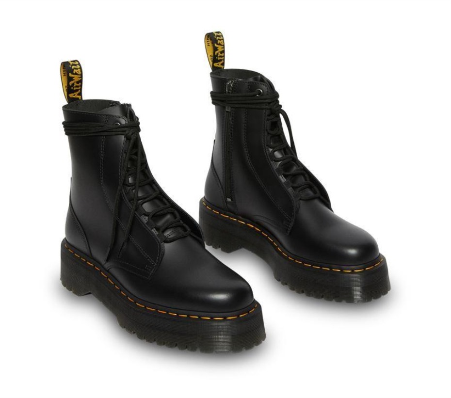 μπότες Jarrick λείες μαύρες λείες Dr.martens
