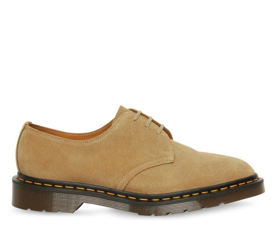 Made In England 1461 Nubuck Dr Martens Greece Ammond Beige